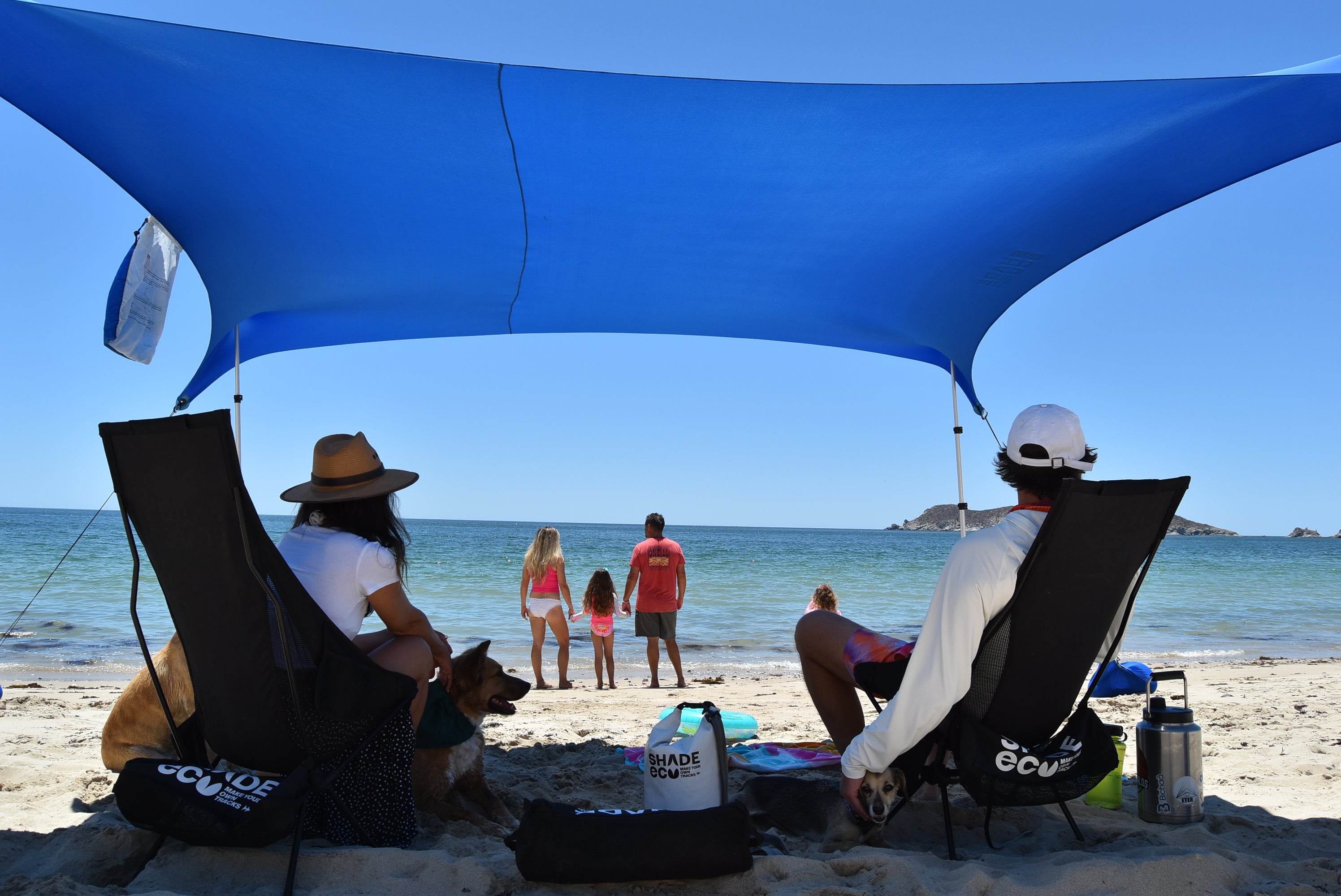 Beach shade sail online